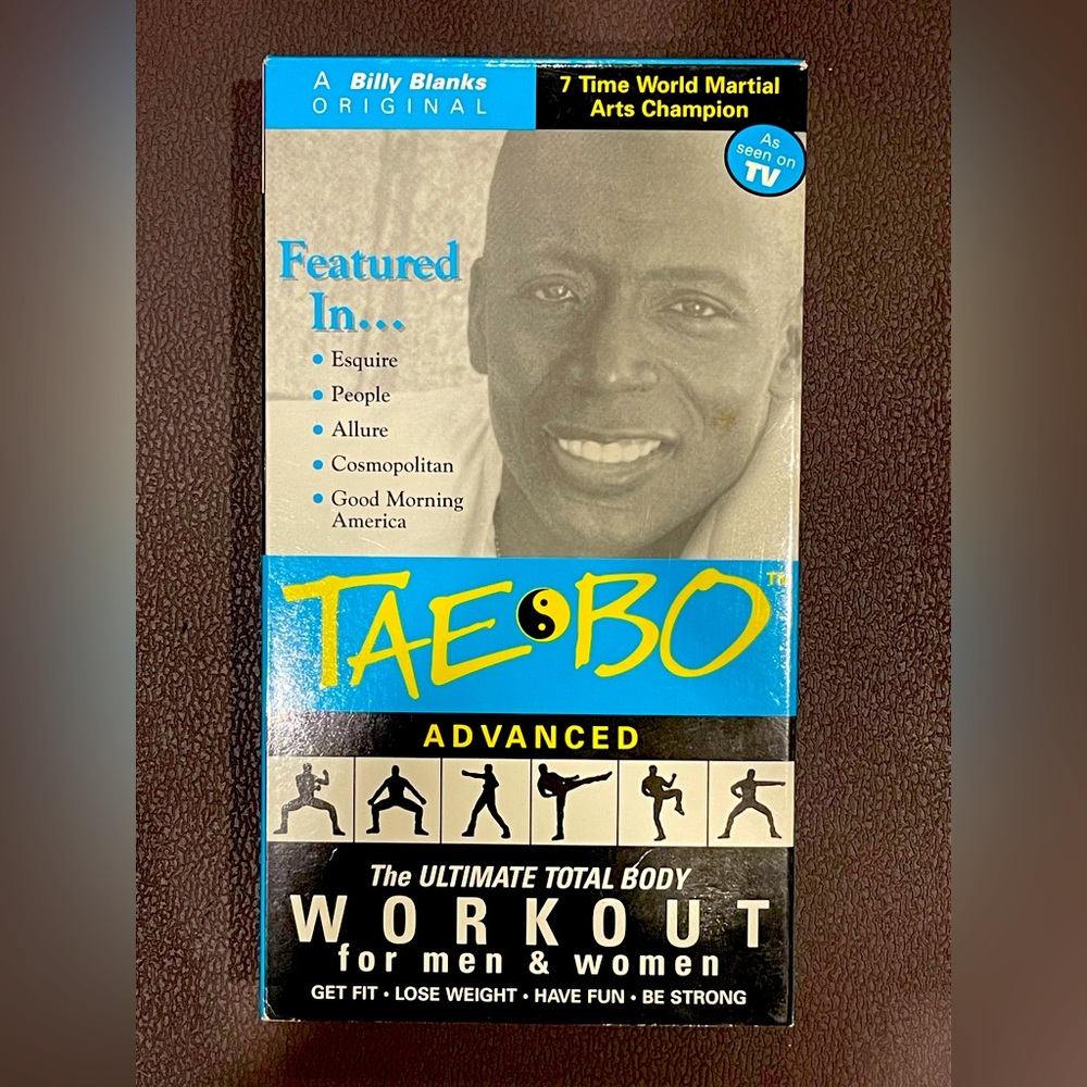 Tae Bo Advanced Workout DVD